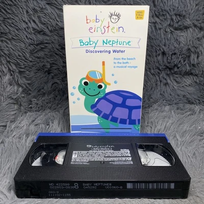 Baby Einstein: Baby Neptune Discovering Water VHS Tape 2003 Kids Educational - Image 1 of 4