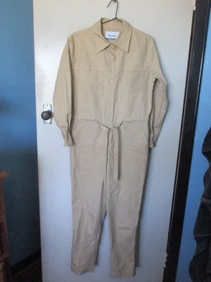 GREAT AVENUE THE LABEL SZ M CAMEL JUMPSUIT - image 1 of 4