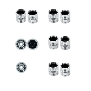 1/14 Scale Tamiya Truck CNC Metal Wheel Set (Type B) - 3 Front/8 Rear Wheel Pair - Picture 1 of 1