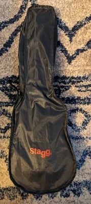 STAGG Ukelele Grass Green With Case Gig Bag - Image 1 of 4