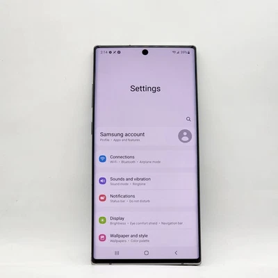 Samsung Galaxy Note 10 Plus N975U 256 GB Aura Glow (T-Mobile) Foto 1 de 4