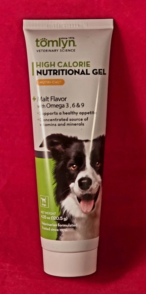 Gel nutricional alto en calorías Tomlyn para perros - nutritivo 4,5 oz Foto 1 de 1