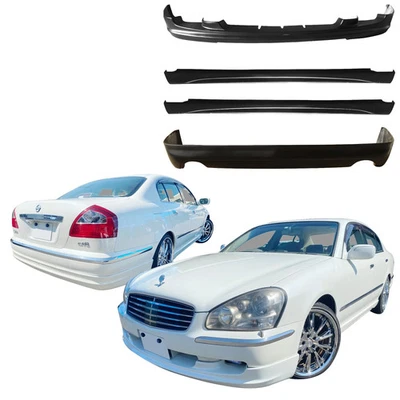 VSaero FRP WAL Body Kit 4pc F50 Cima for Q45 Infiniti 02-04 vsaero_105173 Foto 1 de 4