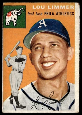 1954 Topps Lou Limmer Rookie LOW GRADE Set Break #232 - Image 1 of 2