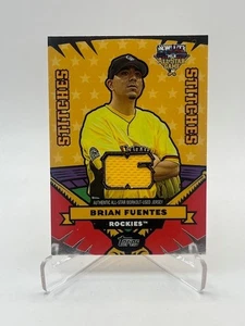 2006 TOPPS UPDATE BRIAN FUENTES ALL-STAR STITCHES GAME WORKOUT JERSEY ROCKIES - Picture 1 of 1