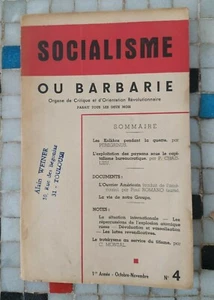 Socialisme ou barbarie - n°4 octobre-novembre 1949 - Kolkhoz Peregrinus - 40 - Picture 1 of 3