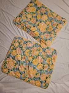 2 Vintage Croscill Fiesta Pillow Shams Standard Croscill Pair Euc - Picture 1 of 3