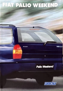 Fiat Palio Weekend Prospekt Brochure Depliant 03/1999 - Bild 1 von 1
