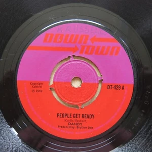 DANDY People Get Ready THE RUDIES Near East UK 7" Down Town DT 429 1969 - Bild 1 von 4