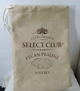 Pecan Praline ultra premium whisky vinyl bag with drawstrings 11 x 7 - Picture 1 of 4