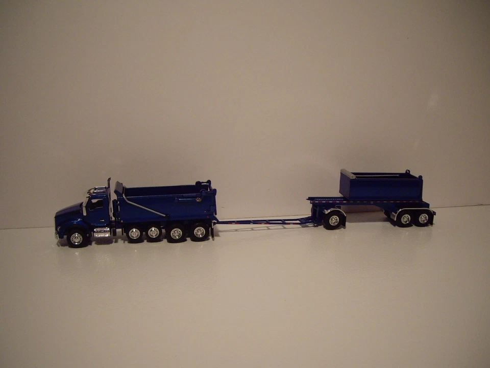 First Gear DCP 1/64 Kenworth T880 Rogue Dump w/ Transfer Dump Trailer 60-1277
