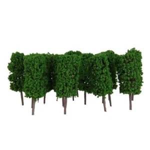 50x Trees Model Train Layout Wargame Diorama 1:300 Z Scale - Picture 1 of 7