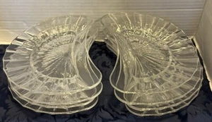 8 Villeroy & Boch Signed Paloma Picasso demi lune half moon Salad plates Retired - Picture 1 of 6