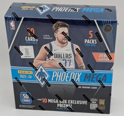 Factory Sealed Mega Box 2023-24 Panini Phoenix NBA Basketball Cards - Image 1 of 4