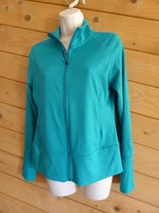 Champion M türkis grün durchgehender Reißverschluss Aktivkleidung Jacke Laufen Gehen Sport Athlet - Bild 1 von 7