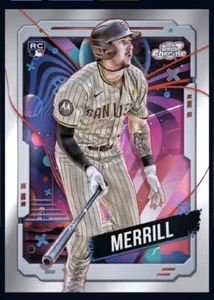 2024 TOPPS Cosmic Chrome Rookie Base RC-JACKSON MERRILL ( TOPPS Bunt DigitaICard - Picture 1 of 1