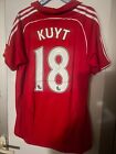 Signed Dirk Kuyt Liverpool Jersey with Coa