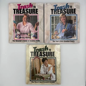 Trash to Treasure Recyclers Guide to Creative Crafts Lot of 3 1996-1999 - Imagen 1 de 22