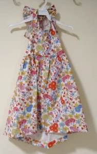NWT Bella Bliss Felicity Print Morgan Halter Dress Girl's Size 5 - Picture 1 of 2