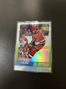 2010-11 O-PEE-CHEE IN ACTION #IA29 ERIC STAAL CAROLINA HURRICANES