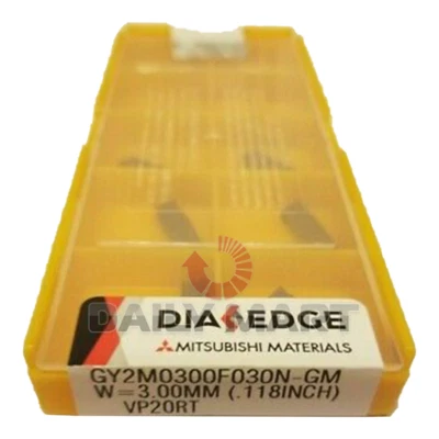 10PCS/New In Box MITSUBISHI GY2M0300F030N-GM VP20RT CNC Blade - Image 1 of 2