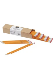Amazon Basics Woodcased #2 Pencils, 1 Count (Pack of 30), Yellow - Picture 1 of 4