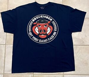 AHL Rockford IceHogs Hammy “Brovember” Get Your Game Face On Shirt Adult 2XL