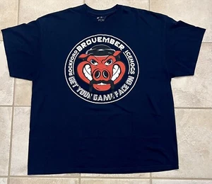 AHL Rockford IceHogs Hammy “Brovember” Get Your Game Face On Shirt Adult 2XL - Picture 1 of 8