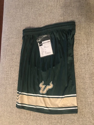 Under Armour USF South Florida Basketball Armourfuse Game Short Women's M UJSELW Cover