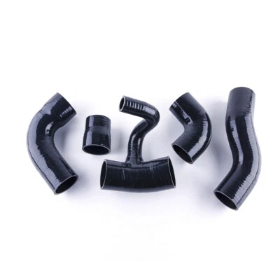 Volvo 850 T-5/T-5R 1993-1997;S70/V70 T5 2.3L 1996-2000 silicone turbo hose BLACK - Image 1 of 4