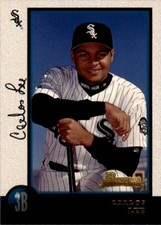 1998 Bowman Carlos Lee . Chicago White Sox #428