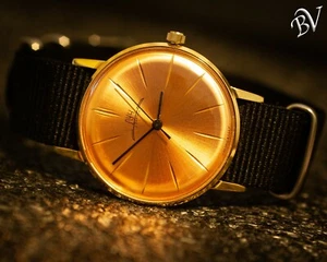 Relojes de pulsera mecánicos para hombre Luch De Luxe clásicos ultra delgados URSS - Imagen 1 de 7