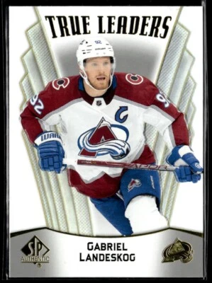 2021-22 Sp Authentic True leaders Gabriel Landeskog #TL-4 H4R3G - Image 1 of 2