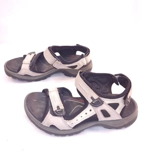 Ecco Yucatan Offroad Sandals Leather Strappy Hiking Sandals Shoes Size 5 - Picture 1 of 6