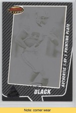 2005 Bowman's Best Printing Plate Black Framed 1/1 Julius Jones #32 READ 0o9