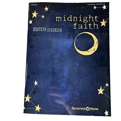 Heather Sorenson - Midnight Faith Vocal Piano Book Audio Shawnee Press - Image 1 of 4