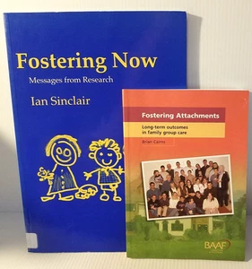 Fostering Attachments by BAAF and Fostering Now by IAN Sinclair - Picture 1 of 11