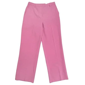 Pantalones de vestir Joie para mujer talla 10 x 31 tiro alto pierna recta rosa nuevos con etiquetas - Imagen 1 de 5