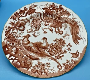 Royal Crown Derby XXVII = 1956 Red Aves 6,25" Untertasse A74 English Bone China 22K - Bild 1 von 11