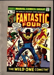 FANTASTIC FOUR #136_JUL 1973_VERY FINE MINUS_"THE WILD ONE COMETH"_BRONZE AGE_UK - Picture 1 of 2