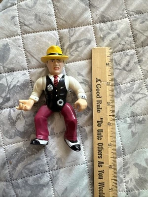 Figura de acción vintage suelta Dick Tracy Playmates 1990 sin accesorios Foto 1 de 3