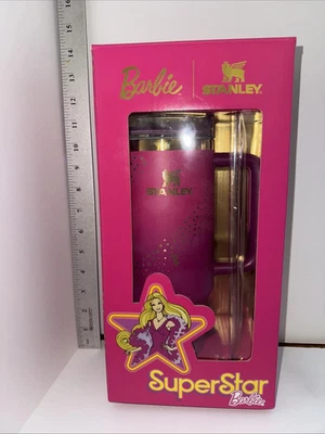 Barbie x Stanley 70’s SUPERSTAR Tumbler 40 oz Quencher Limited Edition - Image 1 of 4