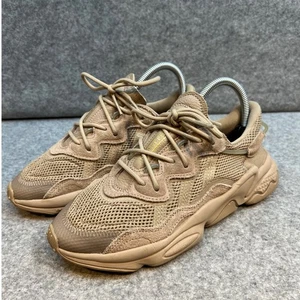ADIDAS Ozweego Women Beige Mesh Low Top Lace Up Casual Sneakers Shoes 6.5 - Picture 1 of 8