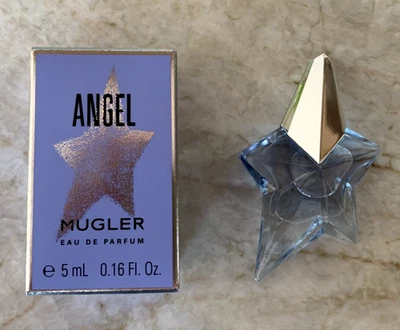 Thierry Mugler Angel Mujer Eau De Parfum EDP MINI Splash 5 ml/0,16 oz NUEVO Foto 1 de 2