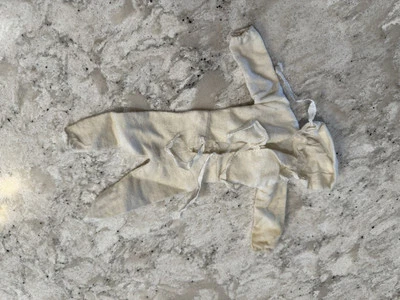 Mono de tela blanco con corbatas: Mego Fighting Yank: sin marca B195 Foto 1 de 4