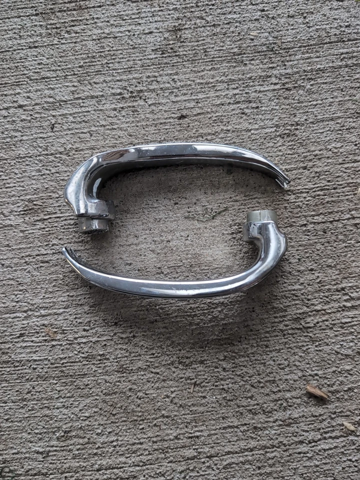 BMW E10 2002tii 1802tii E12 530I E24 635CSI Door Handle Inner Pair OEM  - Image 1 of 4