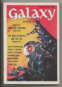 GALAXY SCIENCE FICTION MAGAZINE DECEMBER 1970 JAMES BLISH ROBERT A. HEINLEIN - Picture 1 of 1
