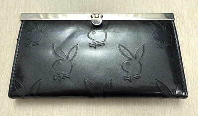 vintage y2k 2000s Playboy brand long wallet bunny imprint Mcbling - Image 1 of 4