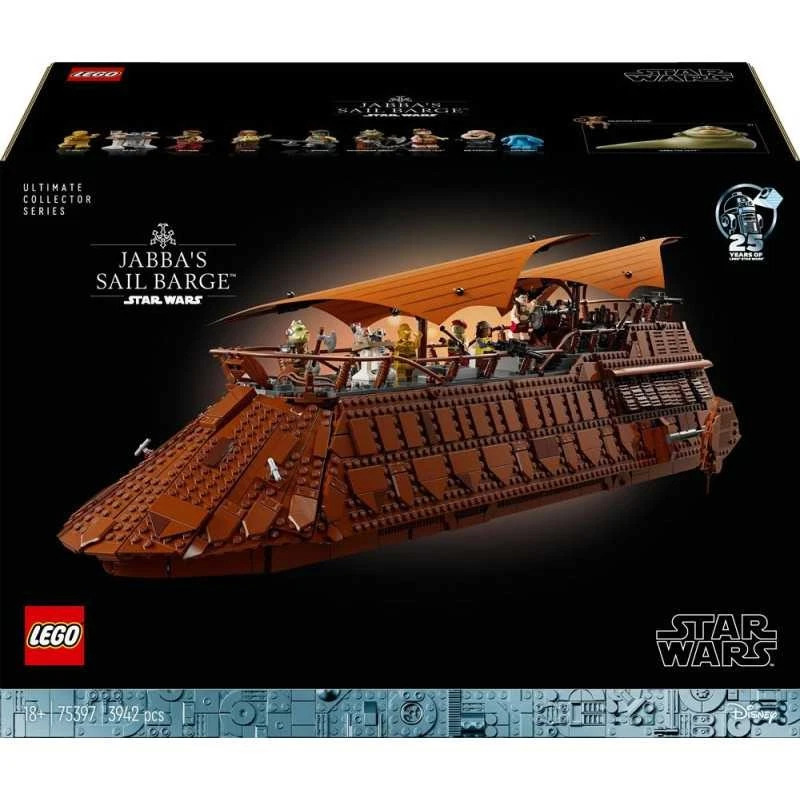 LEGO STAR WARS LEGO® Star Wars™ 75397 La barge à voiles de Jabba Exclusivité