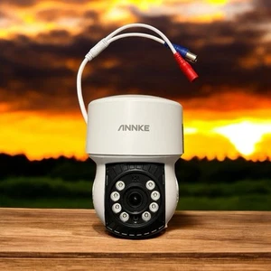 ANNKE 1080P Video 350° Pan&Tilt CCTV Cámara de Seguridad Exterior 2MP IR Visión Nocturna - Imagen 1 de 1